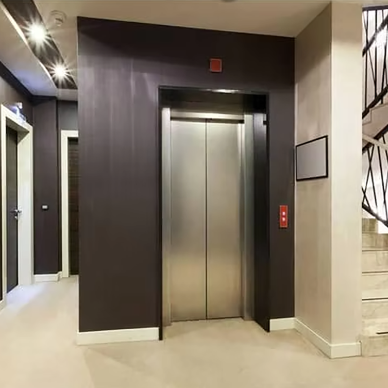 VTEP105 Ascensores Thang máy chở khách dân dụng sang trọng Gearless AC Im lặng PVC hiệu quả và phong cách