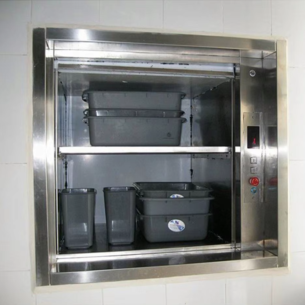 VTEF107 Ascensores Thang máy thực phẩm tự động với bảng điều khiển máy vi tính