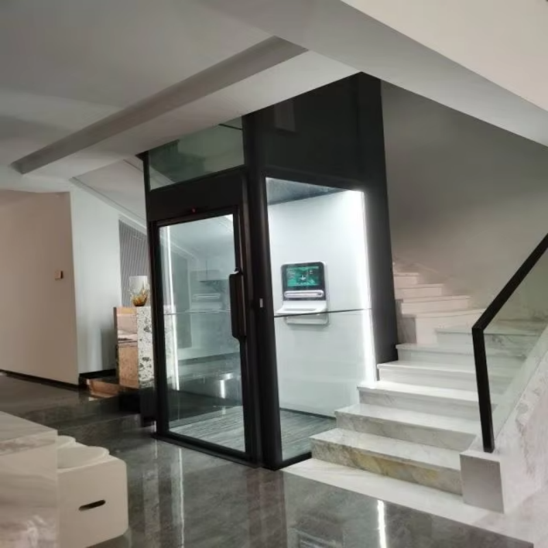 VTEV108 Ascensores Thang máy biệt thự an toàn và đáng tin cậy để lắp đặt cho ngôi nhà gia đình