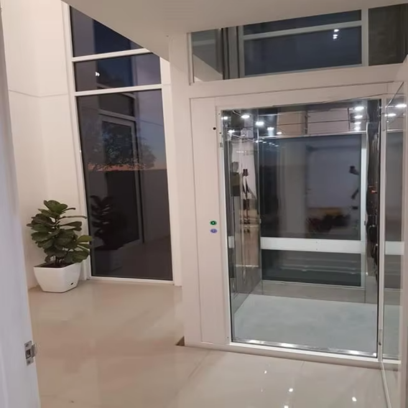 VTEV109 Ascensores Thang máy Biệt thự kính sành điệu cho ngôi nhà song lập riêng tư