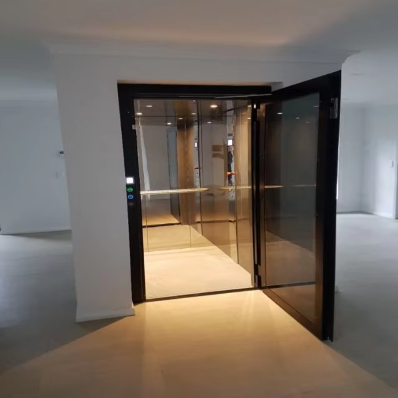 VTEV109 Ascensores Thang máy Biệt thự kính sành điệu cho ngôi nhà song lập riêng tư