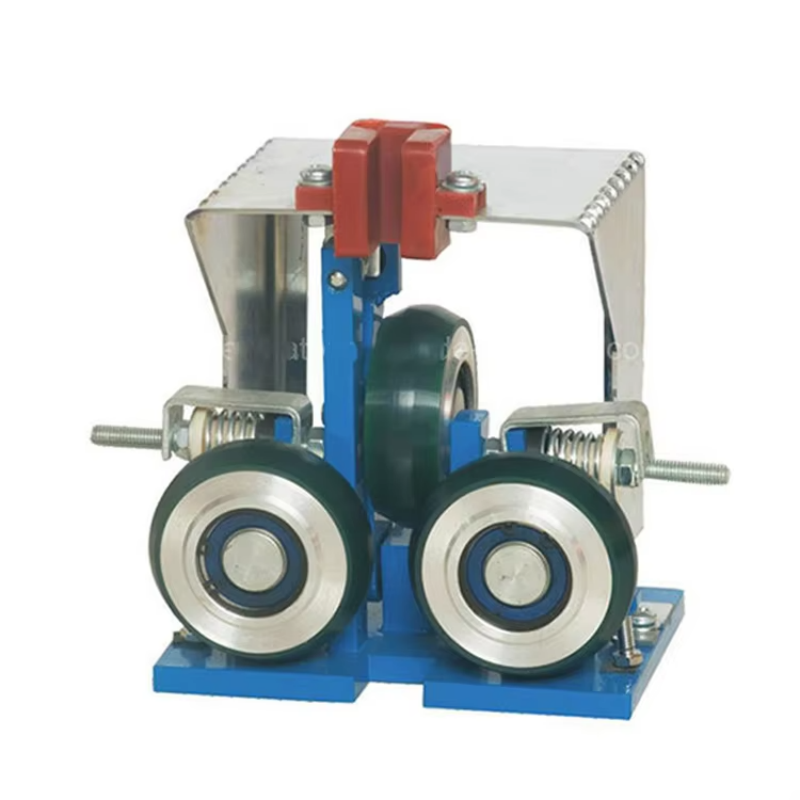 VTSP146 Bộ phận thang máy OEM Hướng dẫn con lăn thang máy hạng nặng Thành phần ổn định đường ray nâng