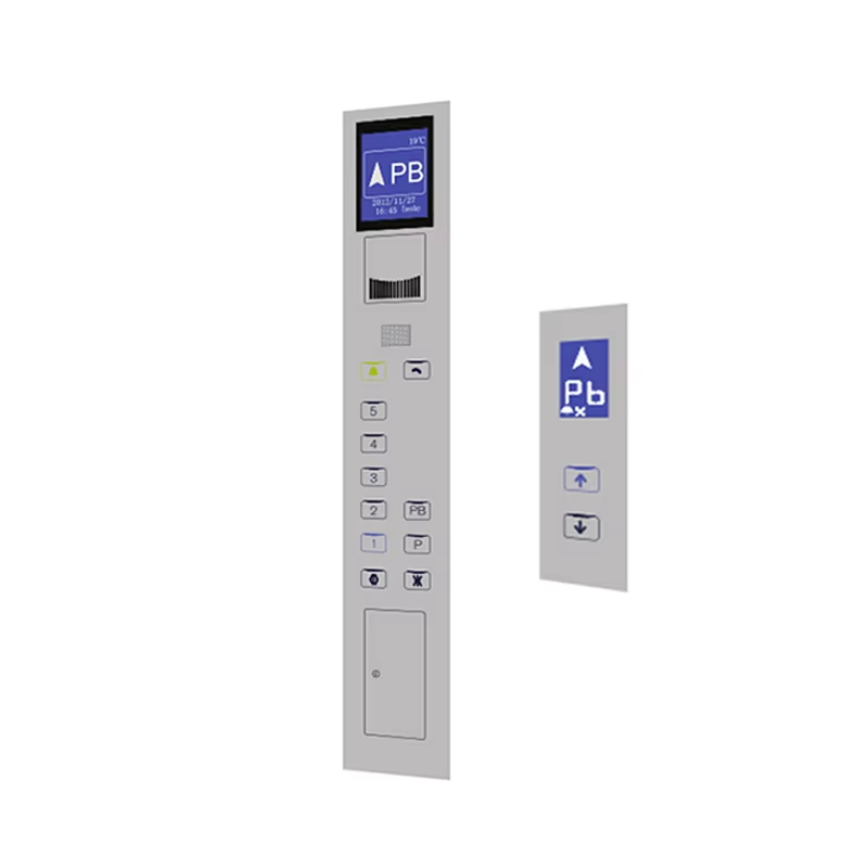 Bảng điều khiển cabin thang máy bằng thép không gỉ VTSP327 Bảng điều khiển nút Cop Lop
