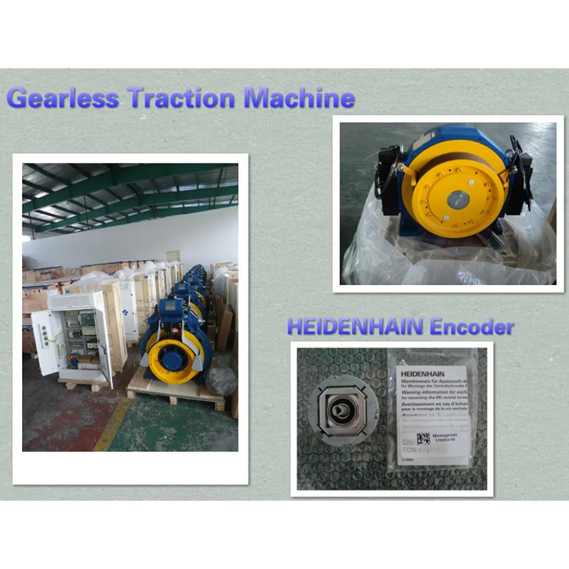 VTSP215 Bán nóng 320kg-1000kg Thang máy Động cơ Thang máy Máy kéo không hộp số