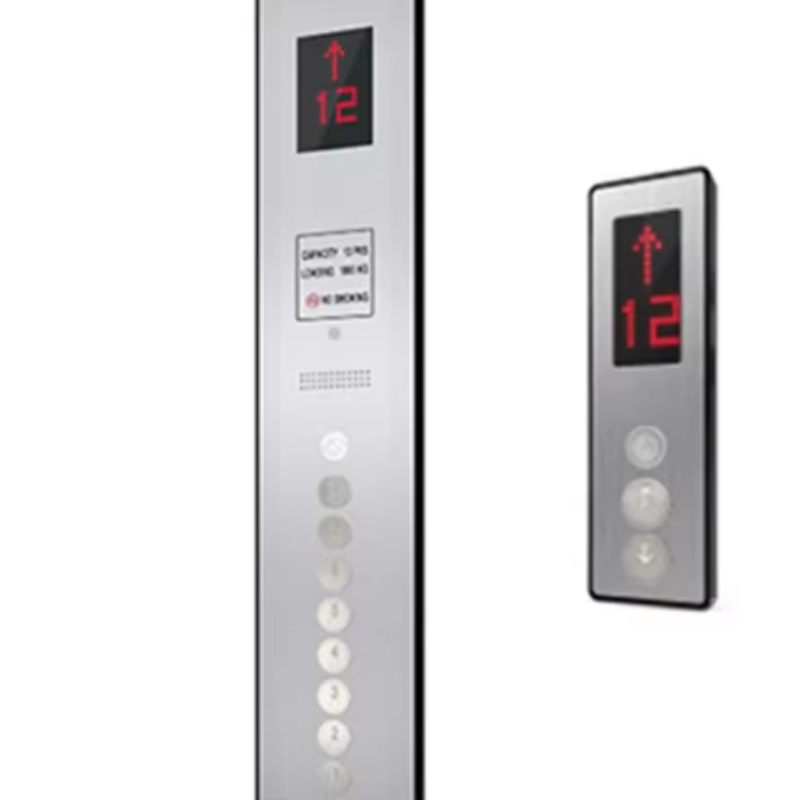 Bộ phận thang máy VTSP332 Nút ấn vuông có đèn LED