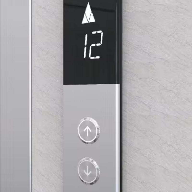 Bộ phận thang máy VTSP332 Nút ấn vuông có đèn LED