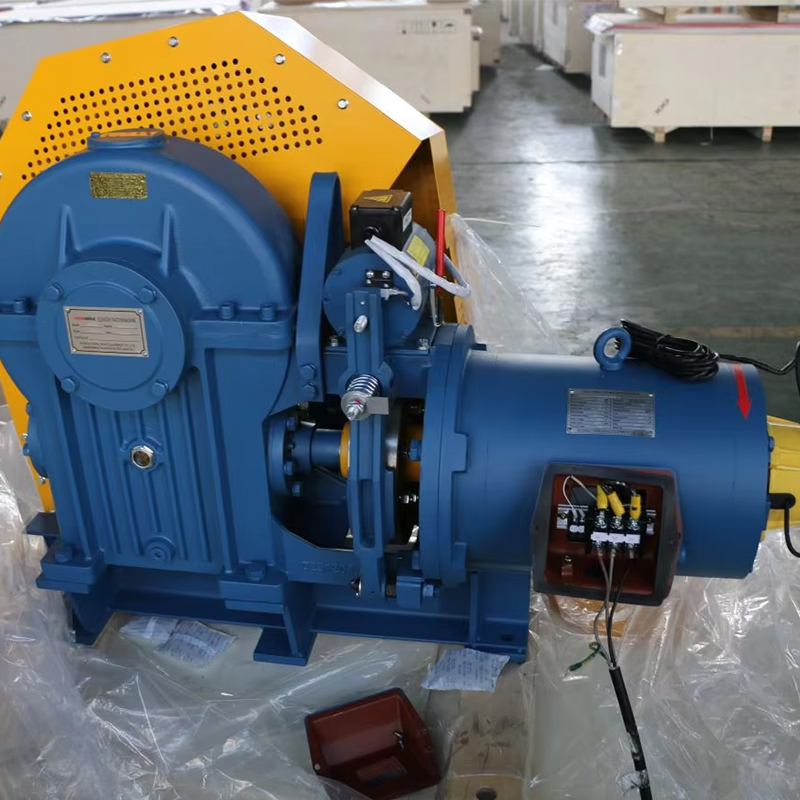 VTSP218 Hệ thống lực kéo tuyệt vời GT140WL VVVF Lift Geared Motor Thang máy kéo
