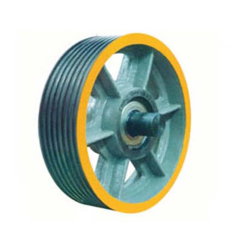 Bánh xe ròng rọc đối trọng thang máy VTSP271 Bánh xe làm lệch hướng bằng gang