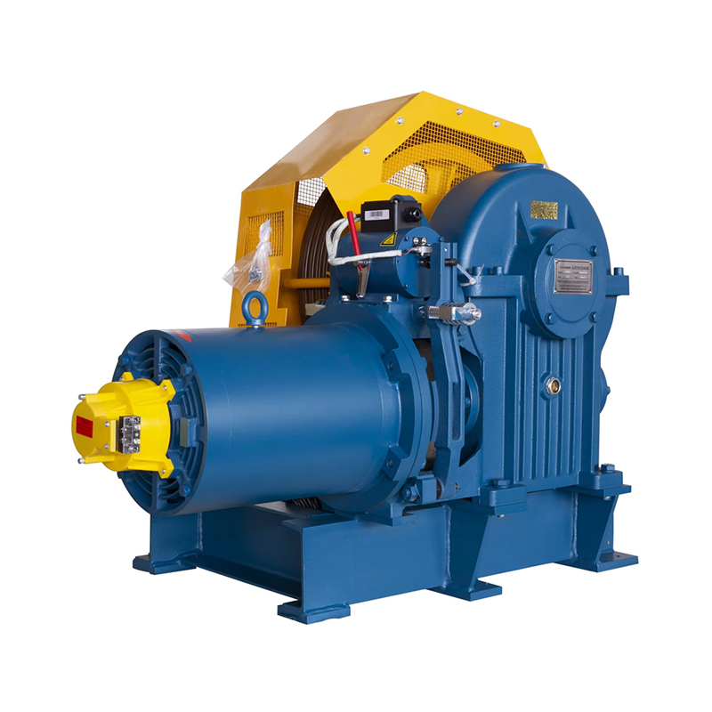 VTSP216 Sản phẩm mới YJF100K 320 Kg-450 Kg Bộ phận thang máy Máy kéo bánh răng thang máy Torin Drive