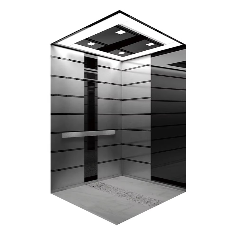 VTEP118 Thang máy Thang máy chở khách tiên tiến AC PVC không hộp số Xây dựng bằng thép không gỉ được chứng nhận ISO 90001 Các tính năng thông minh Cải thiện