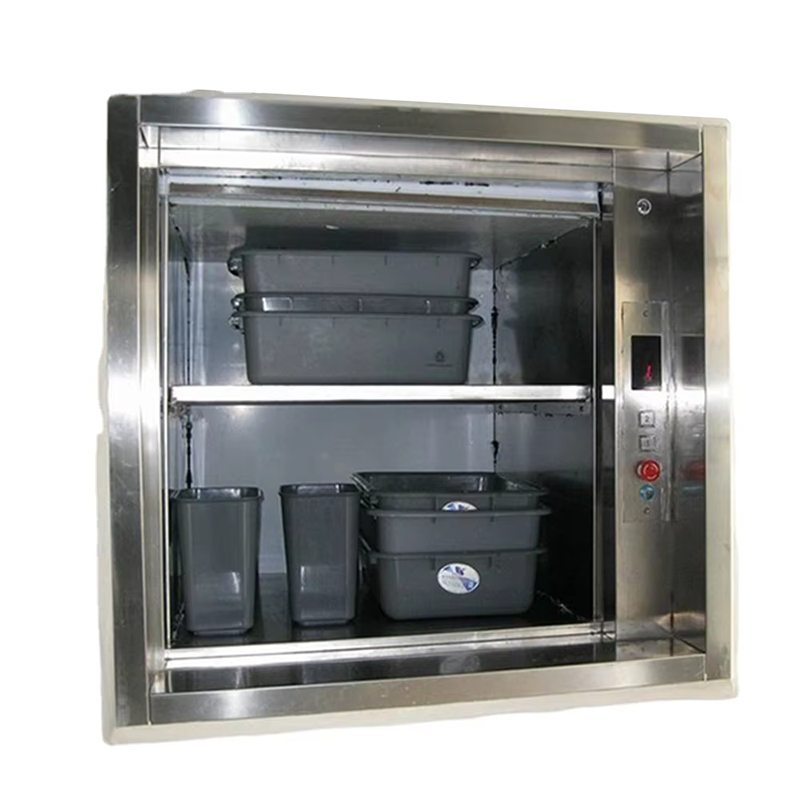VTEF114 Ascensores Thang máy Dumbwaiter bằng thép không gỉ dành cho thực phẩm và bộ đồ ăn