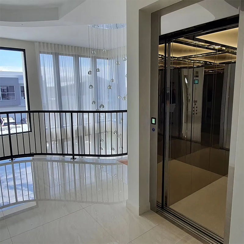 Thang máy chở khách tiên tiến và tiết kiệm không gian VTEP122 Elevadores cho tòa nhà cao tầng