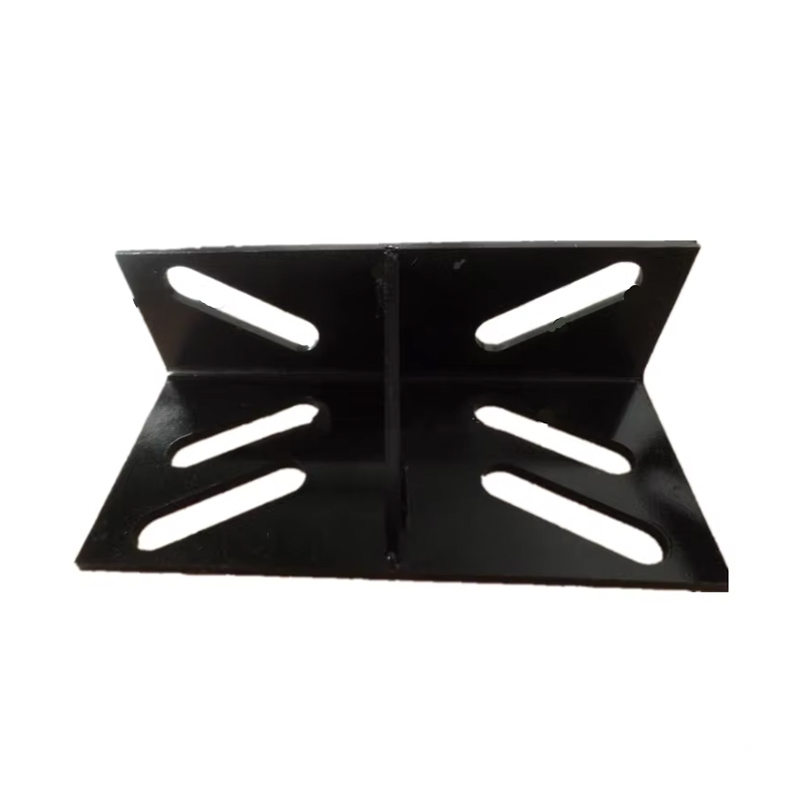 Giá đỡ đường ray dẫn hướng thang máy VTSP120 Giá đỡ đường ray nâng hạng nặng Hỗ trợ giá đỡ bằng thép được chứng nhận ISO Sơn đen cho văn phòng