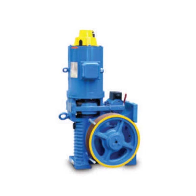 VTSP241 Thang máy bằng thép không gỉ VVVF Động cơ kéo điện hướng tới ISO 9001 được chứng nhận Bảo hành 1 năm cho các bộ phận thang máy văn phòng