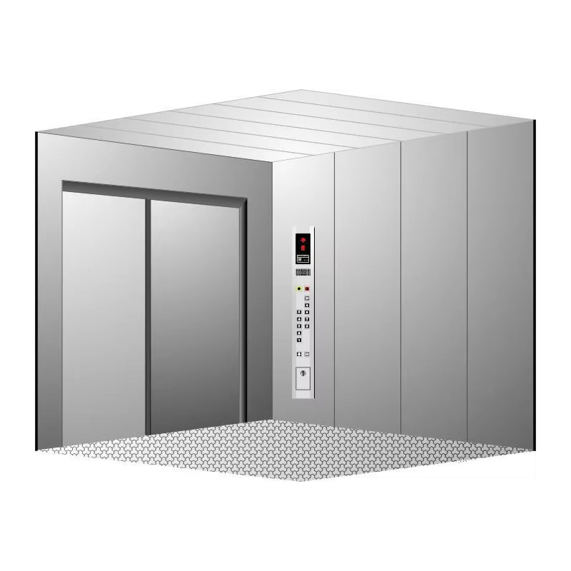 Bộ phận thang máy VTSP132 Thiết kế hiện đại Cabin thang máy bằng thép không gỉ Kích thước tùy chỉnh cho các dự án dân cư & thương mại
