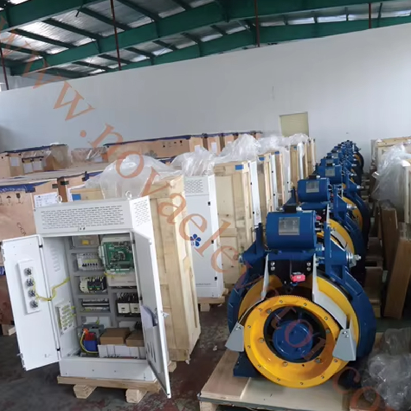 Phụ tùng thang máy VTSP242 Máy nâng động cơ không hộp số cho thang máy chở khách NV41T-GTW10X