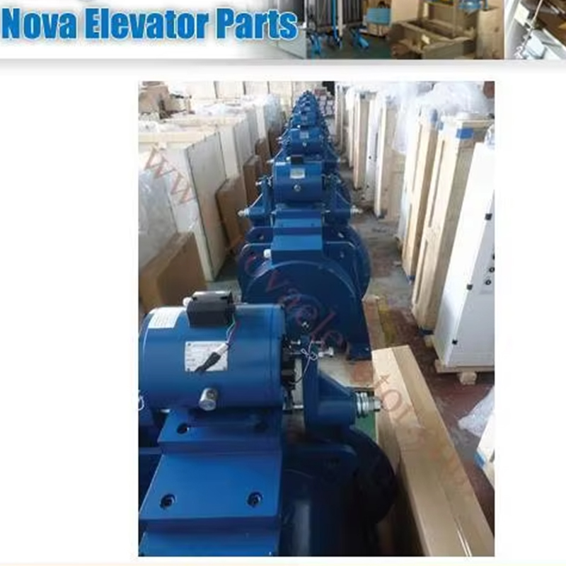 Phụ tùng thang máy VTSP242 Máy nâng động cơ không hộp số cho thang máy chở khách NV41T-GTW10X