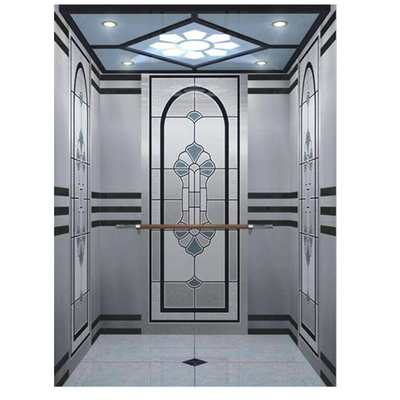 Bộ phận & phụ kiện thang máy VTSP135 Cabin nâng hành khách thương mại với tấm tường chống trầy xước