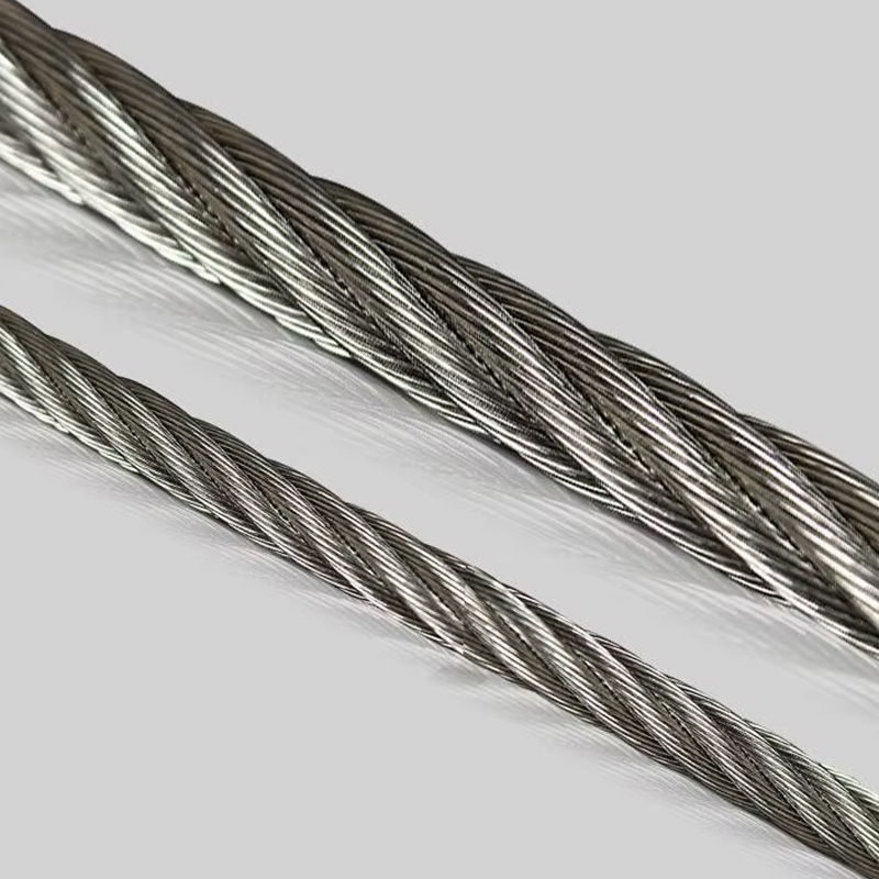 VTSP265 Thép không gỉ 12 mm Hệ thống lực kéo thang máy Thang máy hành khách Dây thép