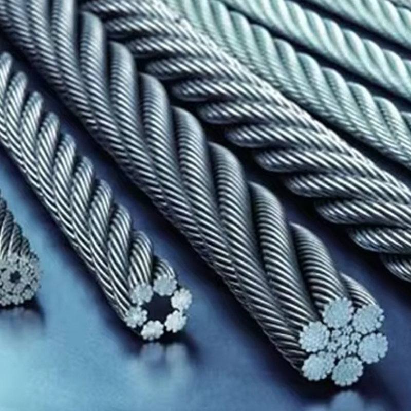 VTSP265 Thép không gỉ 12 mm Hệ thống lực kéo thang máy Thang máy hành khách Dây thép