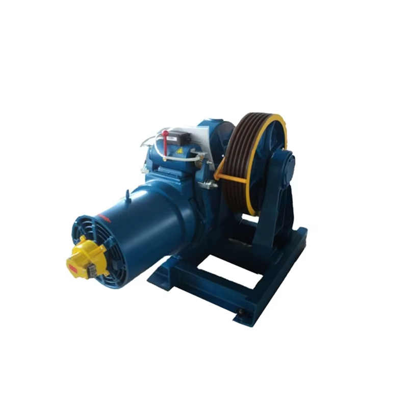 VTSP249 YJ320 1000Kg Máy kéo thang máy chở khách Máy kéo bánh răng