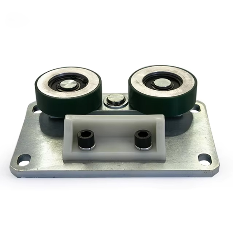 VTSP153 Bộ phận thang máy OEM Thang máy nâng con lăn đối trọng Giày-Thép không gỉ_Metal Thiết kế hiện đại cho tòa nhà văn phòng