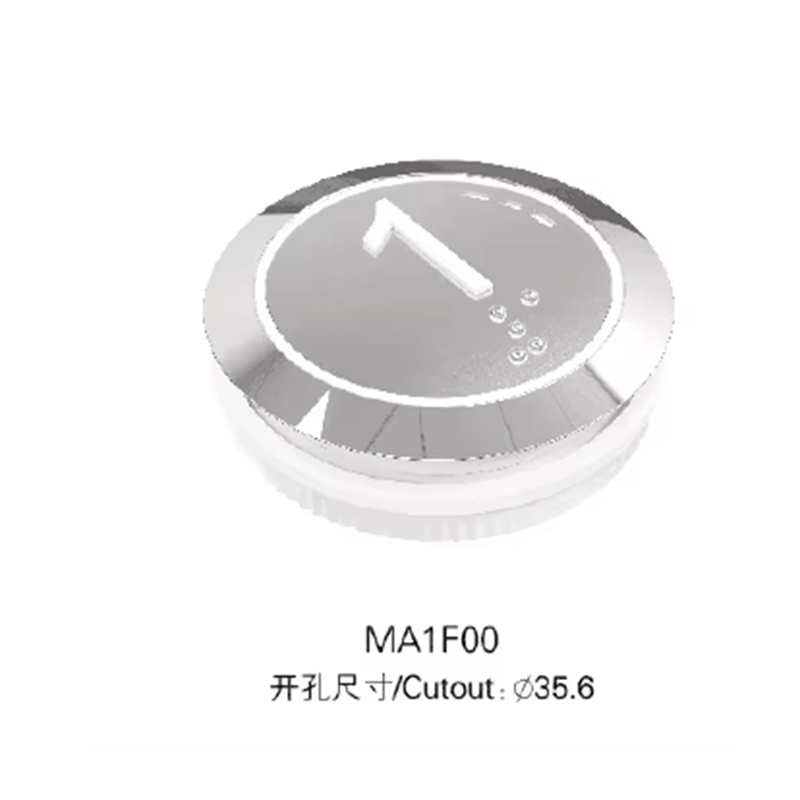 VTSP363 Nhà máy Trung Quốc Nút nhấn thang máy bằng thép không gỉ Nút gọi Bộ phận cho tòa nhà văn phòng