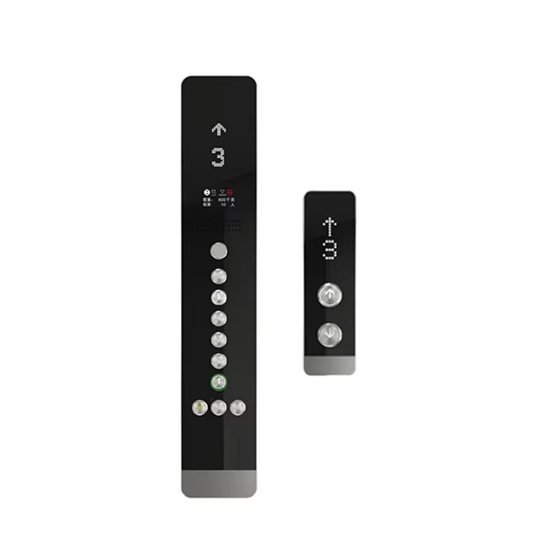 VTSP345 Giá xuất xưởng Thiết kế hiện đại Bảng điều khiển cửa thang máy bằng thép không gỉ có nút thang máy gắn trên tường COP LOP