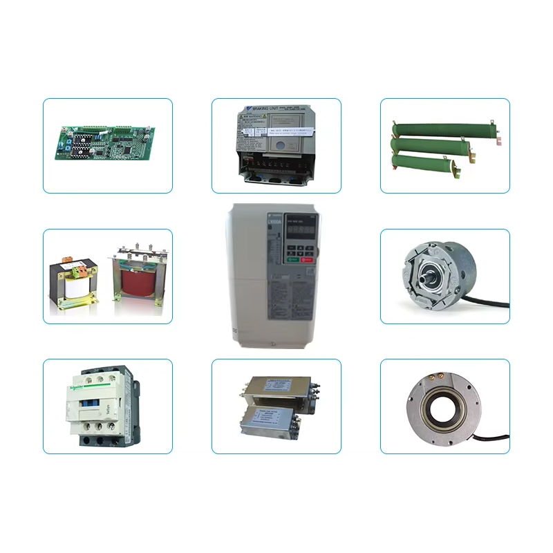 Phụ kiện điều khiển thang máy VTSP383 3.7kw-45kw Bộ biến tần AC Yaskawa L1000A