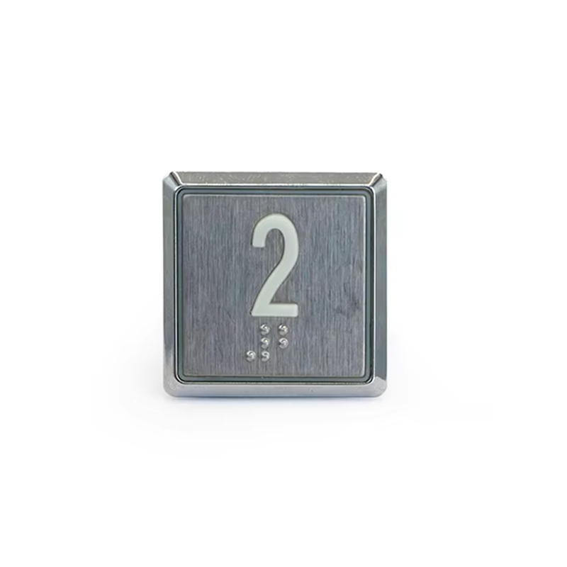 Nút nhấn thang máy VTSP361_Nút nâng có chữ nổi Braille