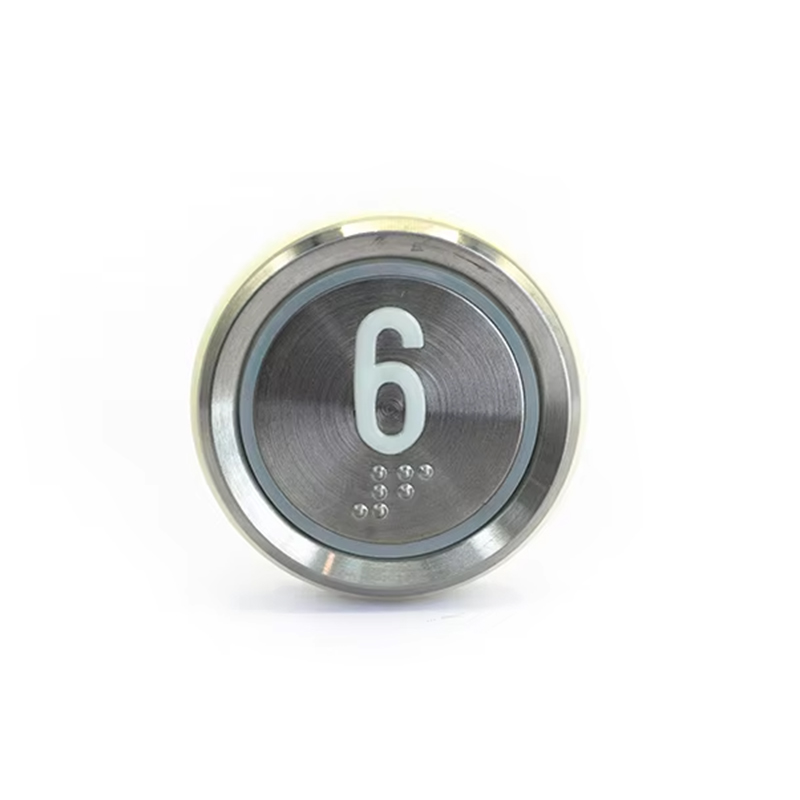 Nút nhấn thang máy VTSP361_Nút nâng có chữ nổi Braille