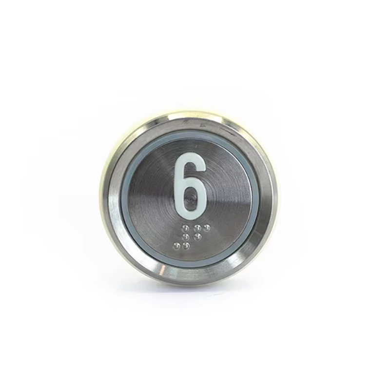 Bộ phận nâng VTSP356_Nút nhấn thang máy_Nút nâng có chữ nổi Braille